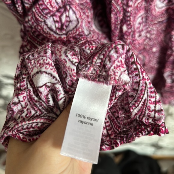 Maurices purple patterned tank dress - Picture 4 of 4